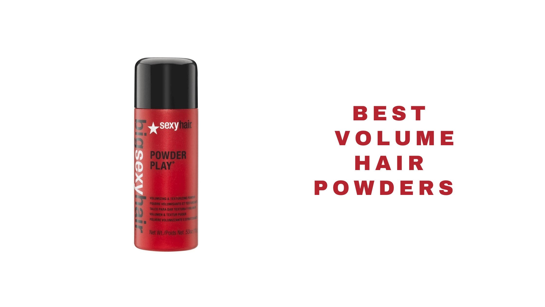 hair volume powders