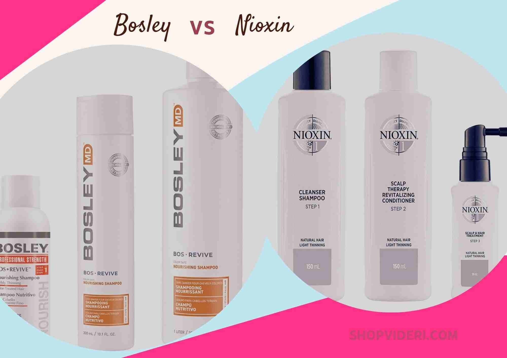 Bosley Shampoo Vs Nioxin 