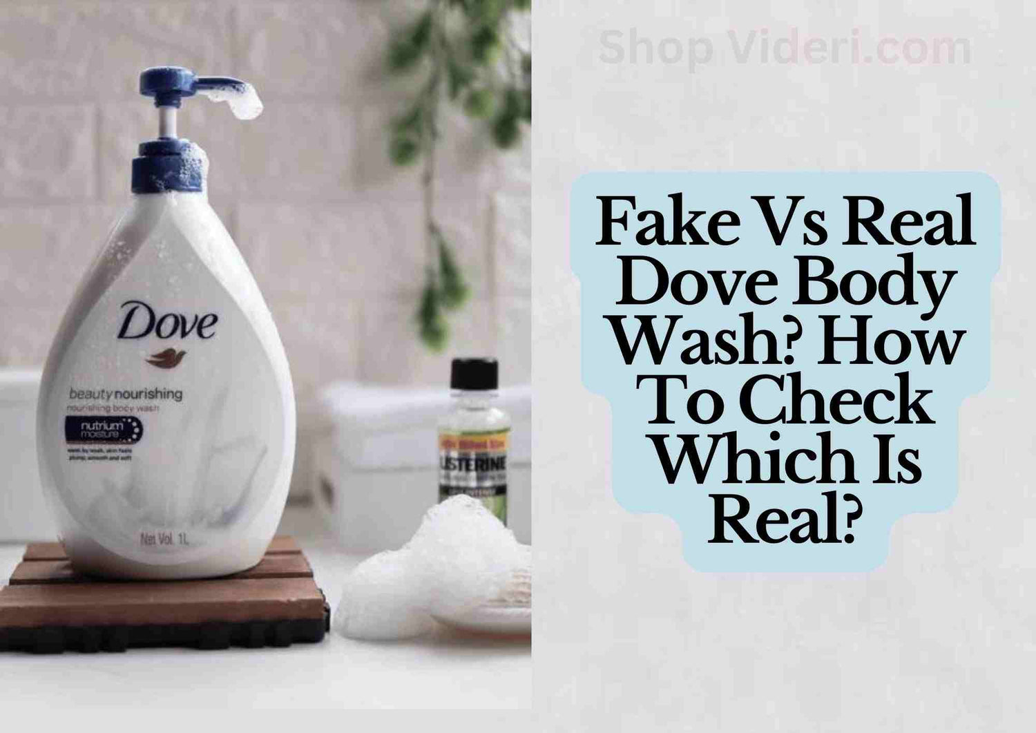 Fake Vs Real Dove Body Wash||||||||