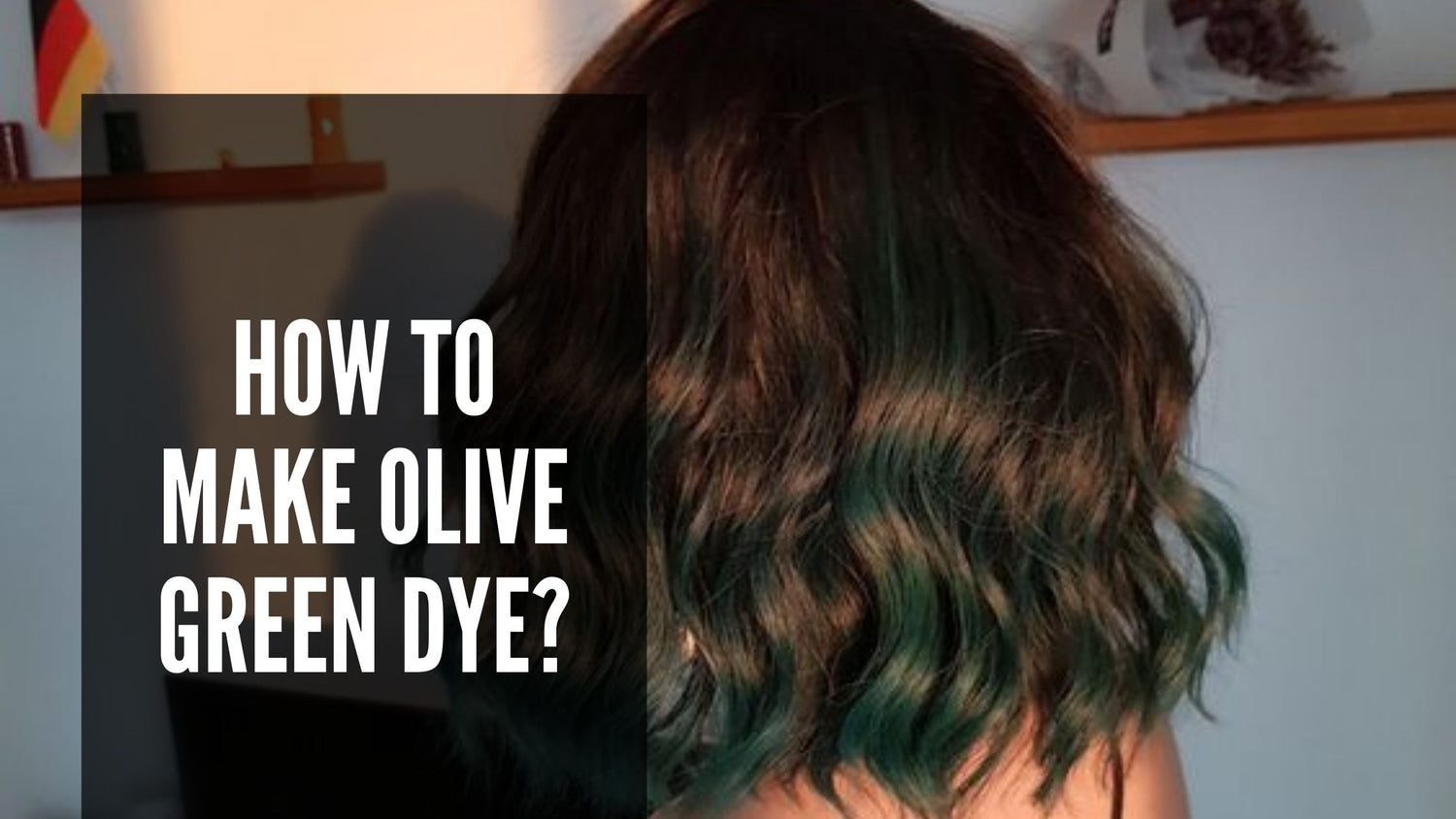 how to make olive green rit dye