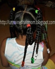 Saturdays Shappin Hairstyle Jumbo Braids Beads