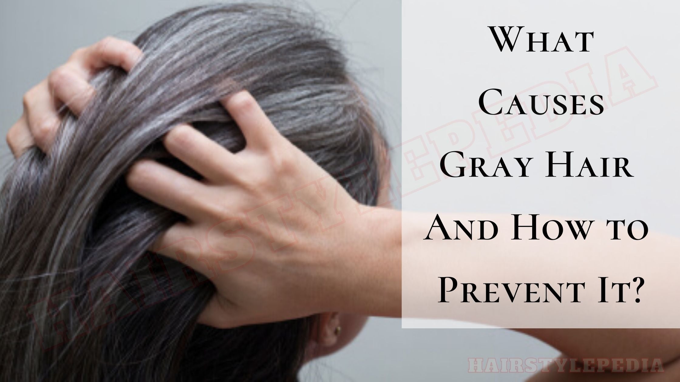 what causes gray hair